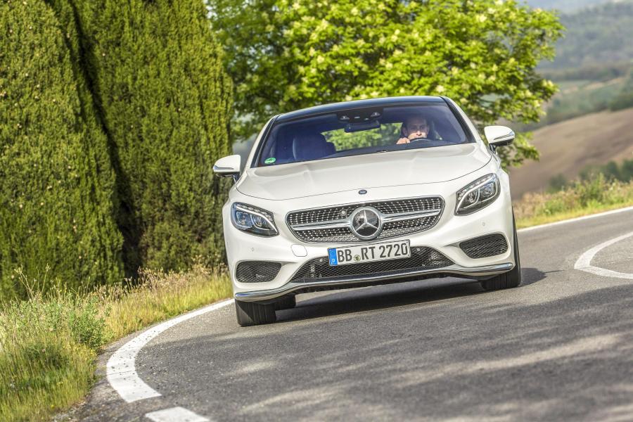 Mercedes-Benz S-Class Coupe Curve Control System '2014